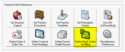 How to Add CPT Codes to Quick codes